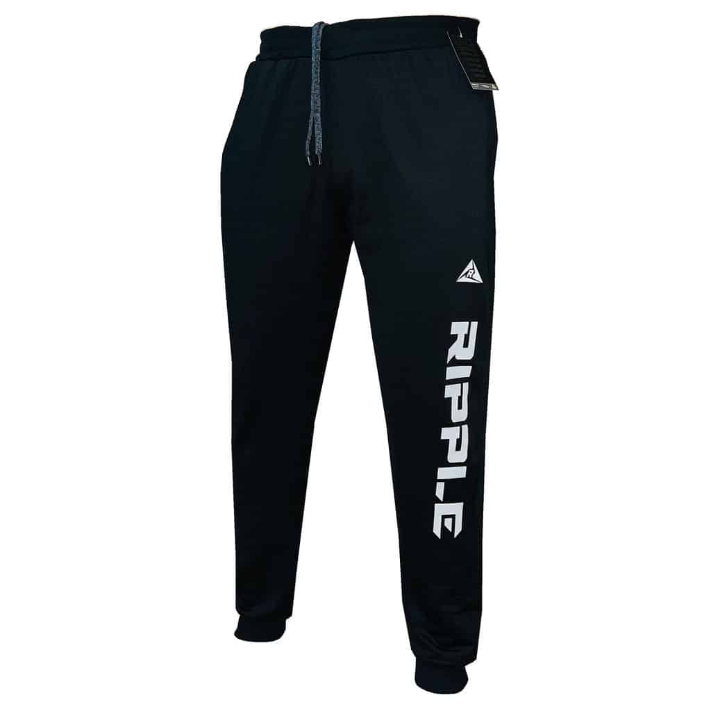 Sudadera Pantalón Jogger Spandex Hombre Negro Blanco - Ripple Tienda Oficial