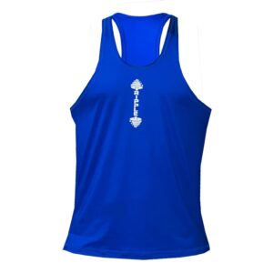 Camisilla Gym Hombre Azul Medio Original Ripple