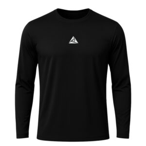 Jersey Manga Larga Negro Blanco Original Ripple