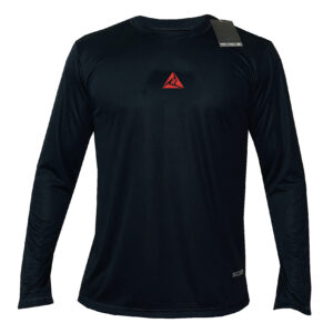 Jersey Manga Larga Negro Rojo Original Ripple