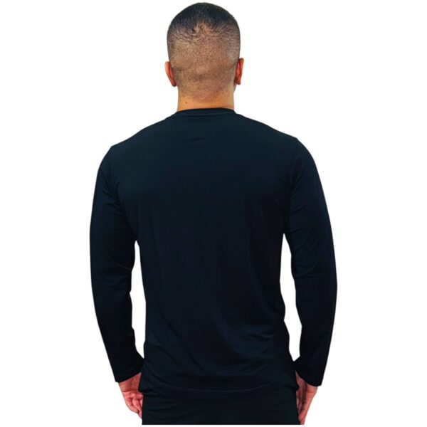 Jersey Manga Larga Negro Rojo Original Ripple - Imagen 3