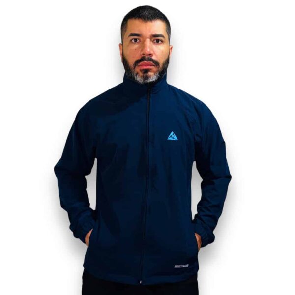 Chaqueta Forrada con Capota Azul Turquesa Original RIPPLE - Imagen 2