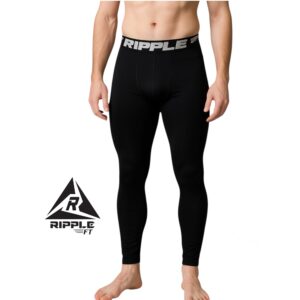 Licra Larga Hombre Spandex Negro Original Ripple