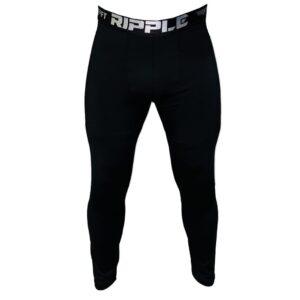 Licra Larga Hombre Spandex Negro Original Ripple