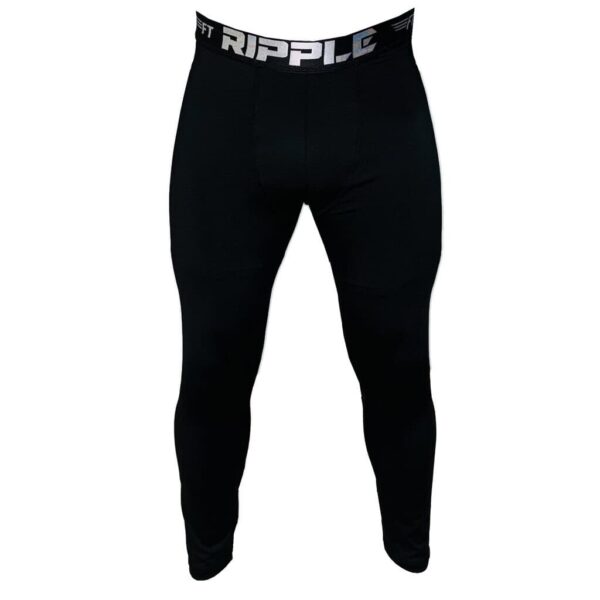 Licra Larga Hombre Spandex Negro Original Ripple
