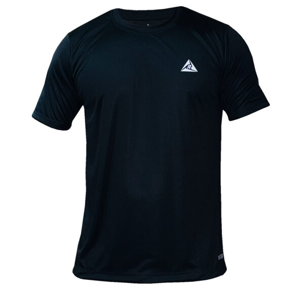 Camiseta Deportiva Clásica  Negro Blanco Original Ripple