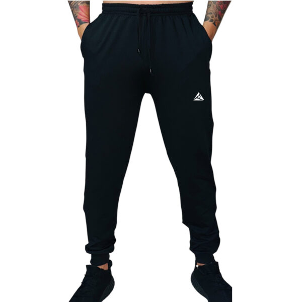 Sudadera Pantalón Spandex Hombre Ripple Negro Blanco