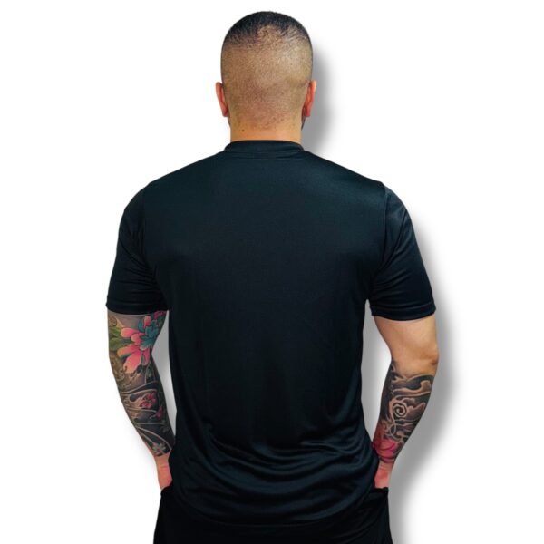 Camiseta Deportiva Sublimada  Negro Rojo Original Ripple - Imagen 3