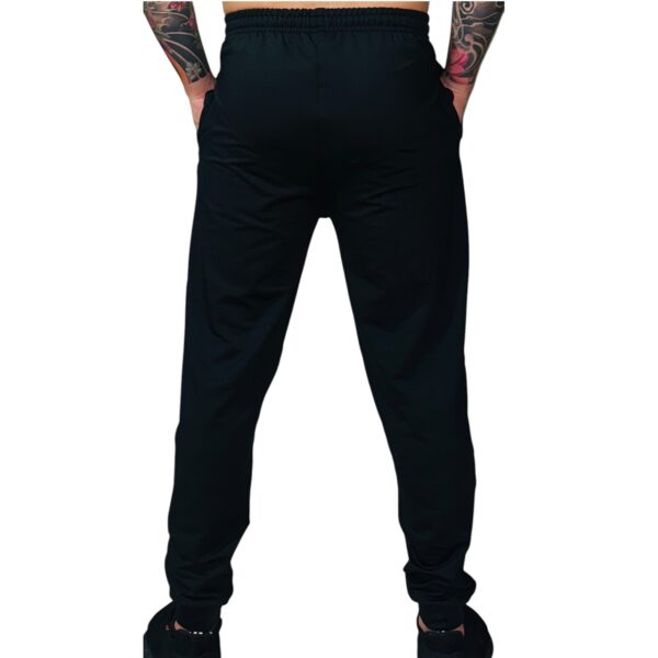 Sudadera Pantalón Spandex Hombre Ripple Negro Rojo - Imagen 2