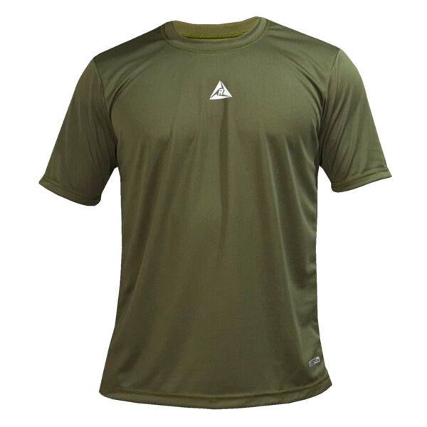 Camiseta Deportiva Clásica Verde Militar Original Ripple