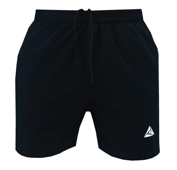 Pantaloneta Gym Spandex Negro Blanco Original RIPPLE