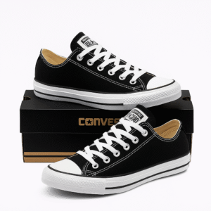 Tenis Converse All Stars Unisex Negro Blanco