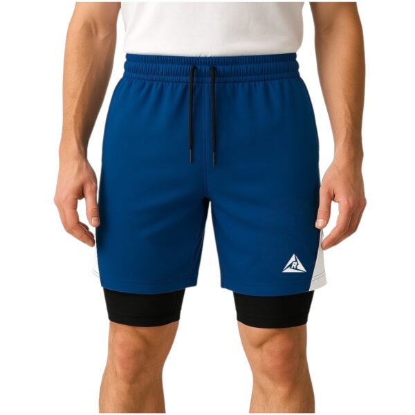 Pantaloneta con Licra Clásica Azul Petroleo Original Ripple - Imagen 2