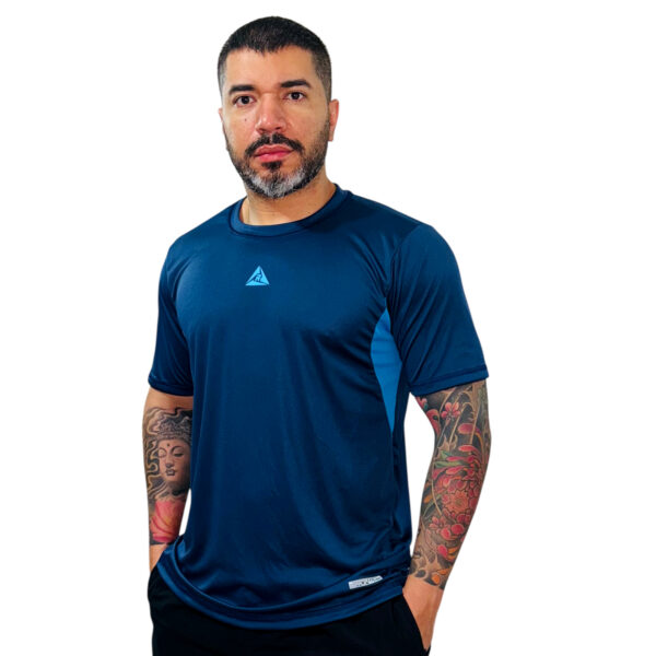 Camiseta Deportiva CORTEX Azul Turquesa Original Ripple - Imagen 3