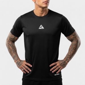 Camiseta Deportiva Negro Blanco Original Ripple