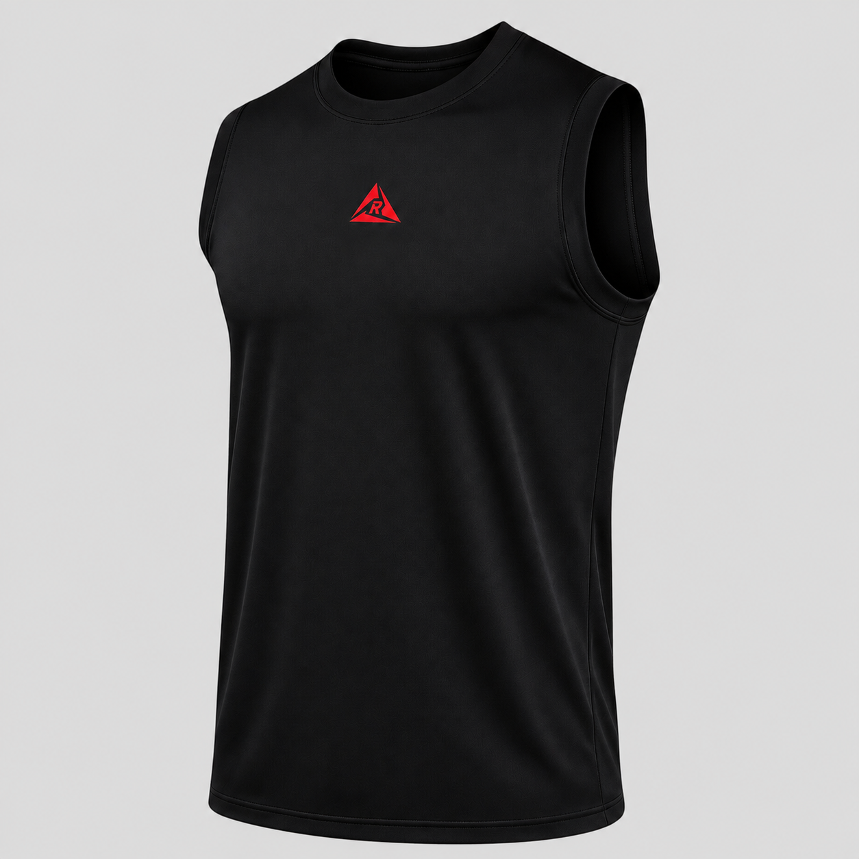 Camiseta Manga Sisa Negro Rojo Original Ripple