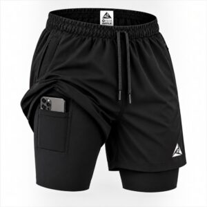 Pantaloneta Licra Corta Clásica Negro Blanco Original Ripple