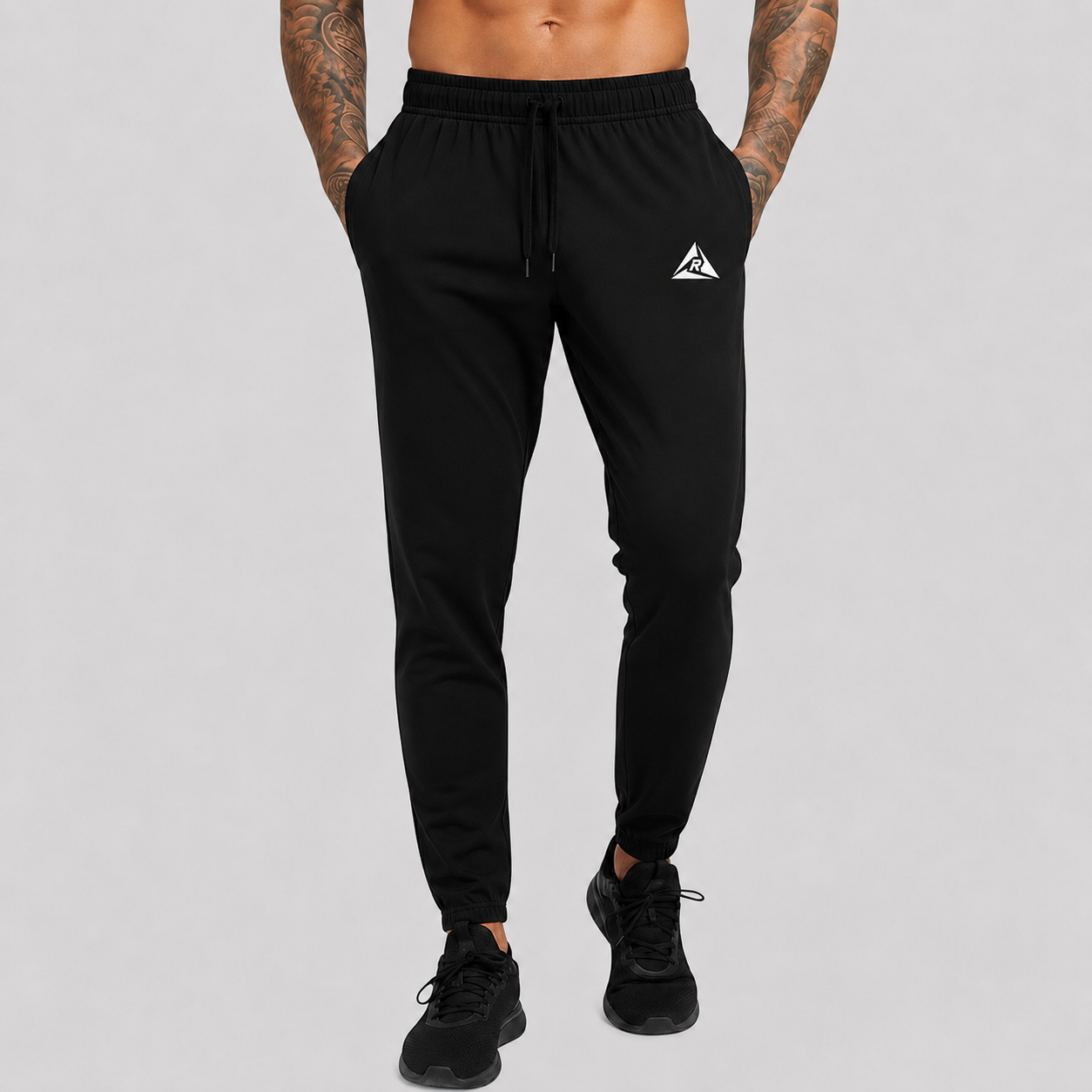 Sudadera Spandex Negro Blanco Original RIPPLE