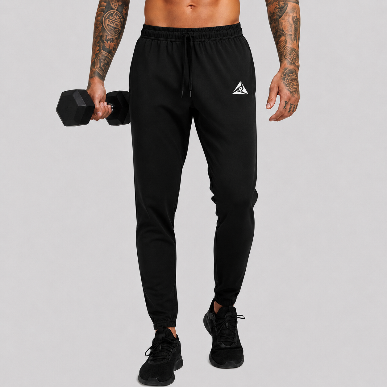 Sudadera Spandex Negro Blanco Original RIPPLE - Imagen 5