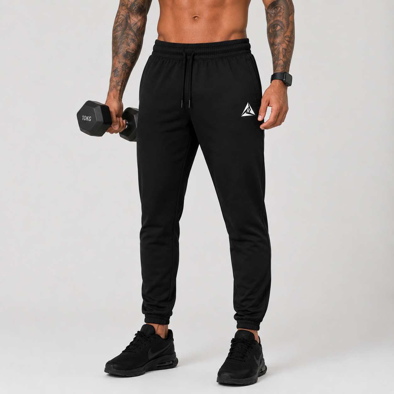 Sudadera Spandex Negro Blanco Original RIPPLE - Imagen 3