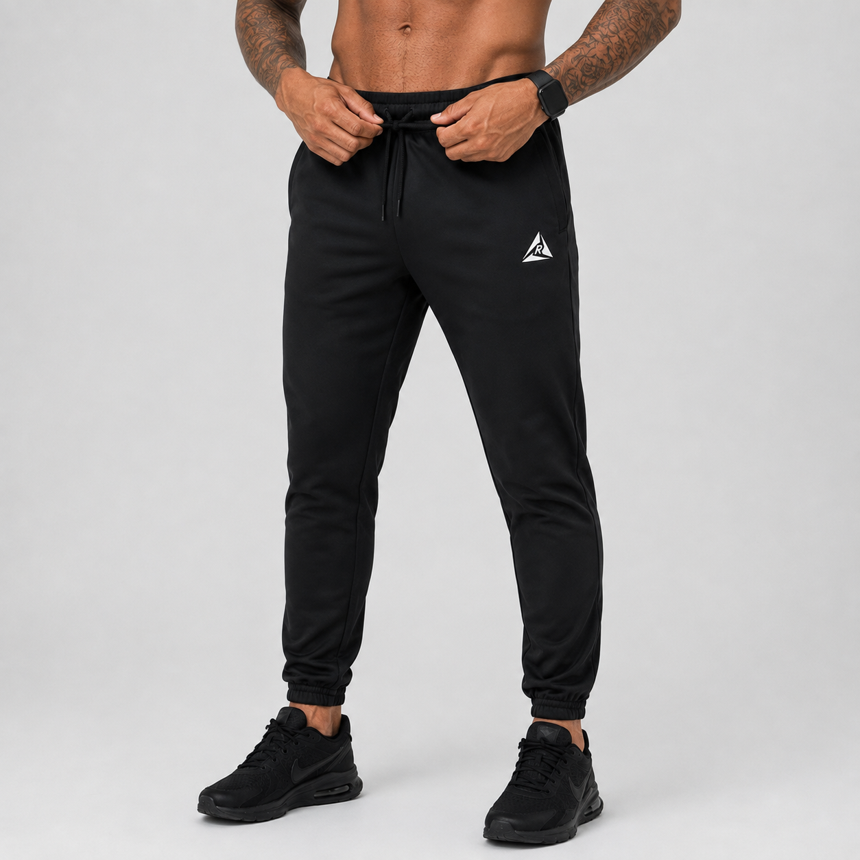 Sudadera Spandex Negro Blanco Original RIPPLE - Imagen 8