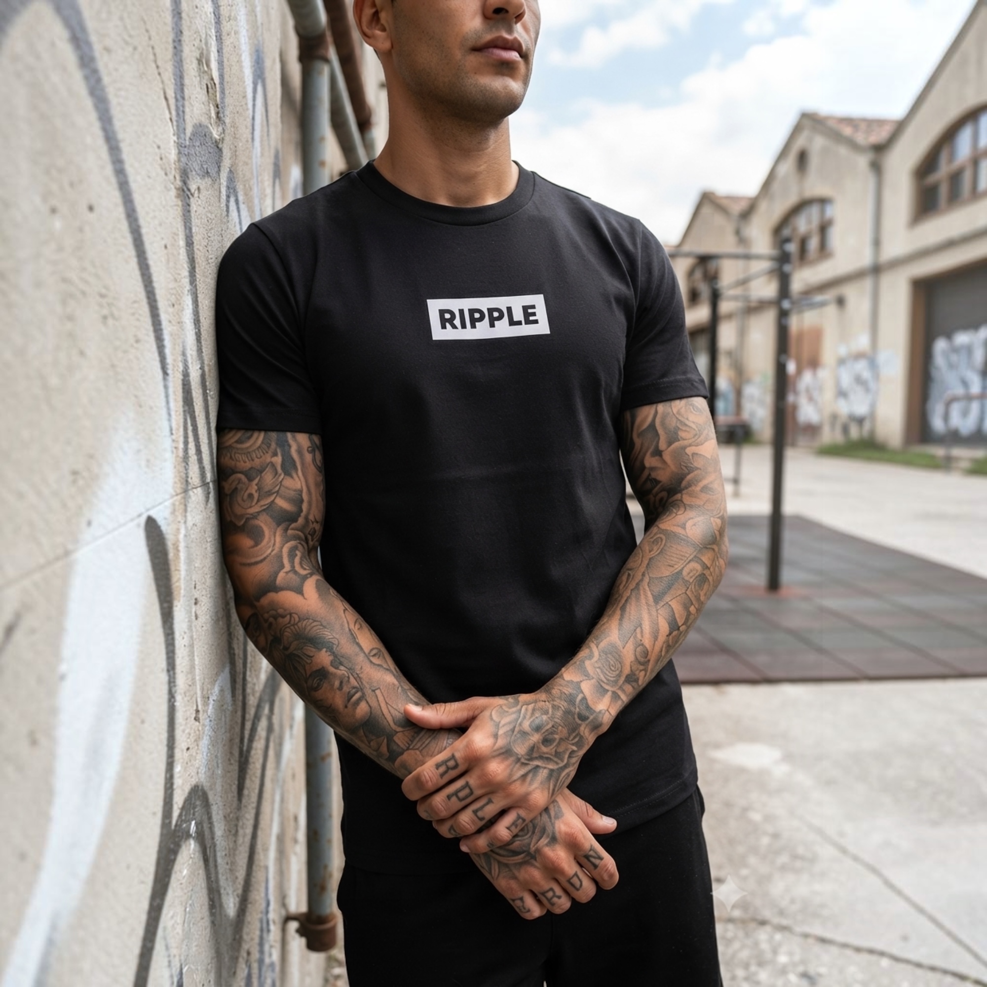 Camiseta Tela Fría Hombre Spandex Original Ripple