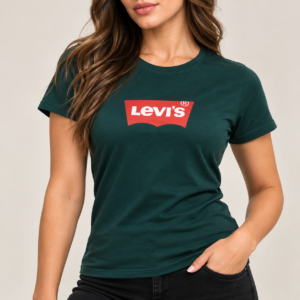 Camiseta Tela Fría Mujer Spandex Verde Esmeralda