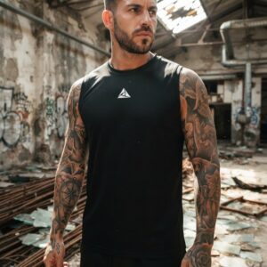 Camiseta Manga Sisa Negro Blanco Original Ripple