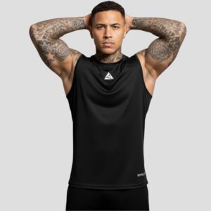 Camiseta Manga Sisa  Negro Blanco Original Ripple