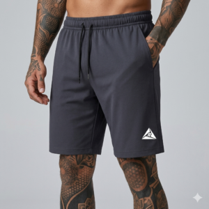Pantaloneta Cierres Spandex Gris Original RIPPLE