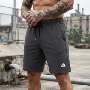 Pantaloneta Cierres Spandex Gris Original RIPPLE