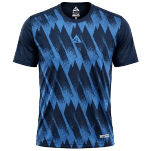 Camiseta Deportiva Sublimada Azul Turquesa Original Ripple